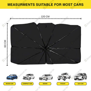 Car Windshield Sun Shade Umbrella