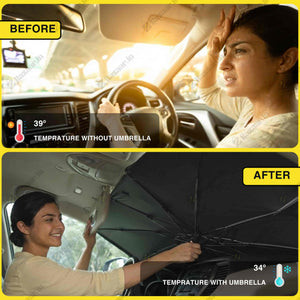 Car Windshield Sun Shade Umbrella