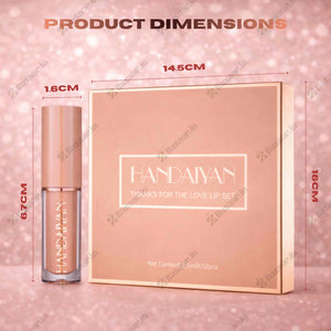 Handaiyan 12-Piece Velvet Matte Liquid Lipstick Set