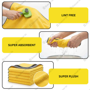 Premium Microfiber Car Drying Towel (Set of 2)